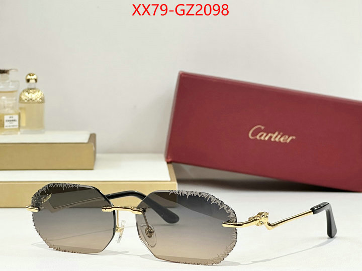Glasses-Cartier buy high-quality fake ID: GZ2098 $: 79USD
