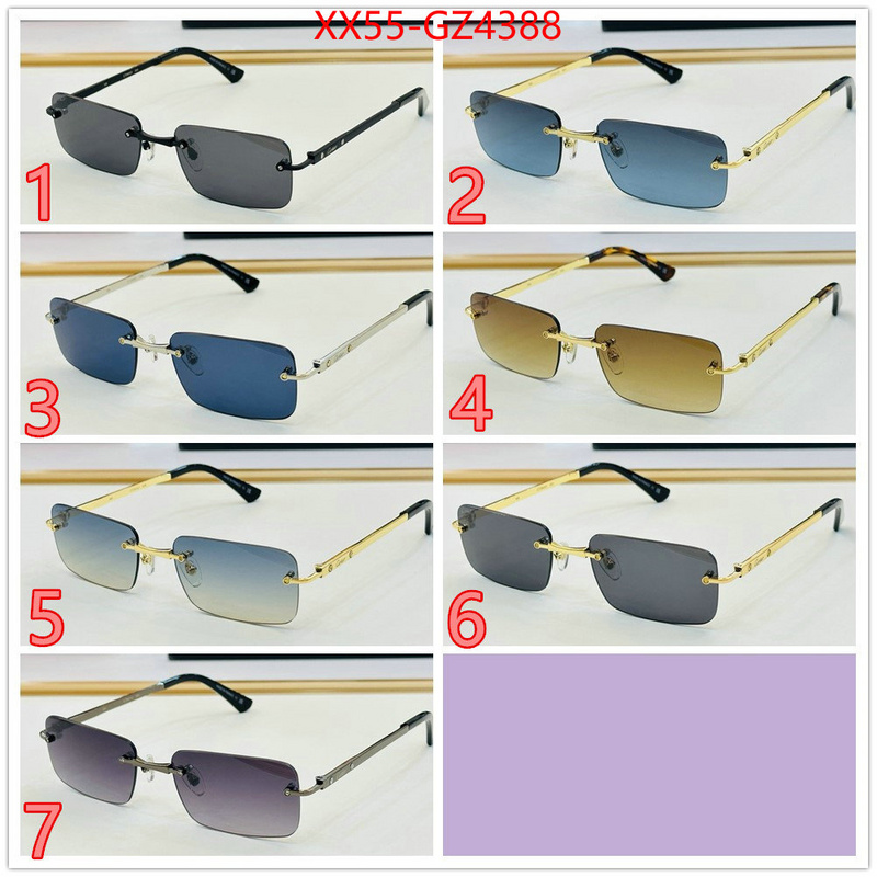 Glasses-Cartier top grade ID: GZ4388 $: 55USD