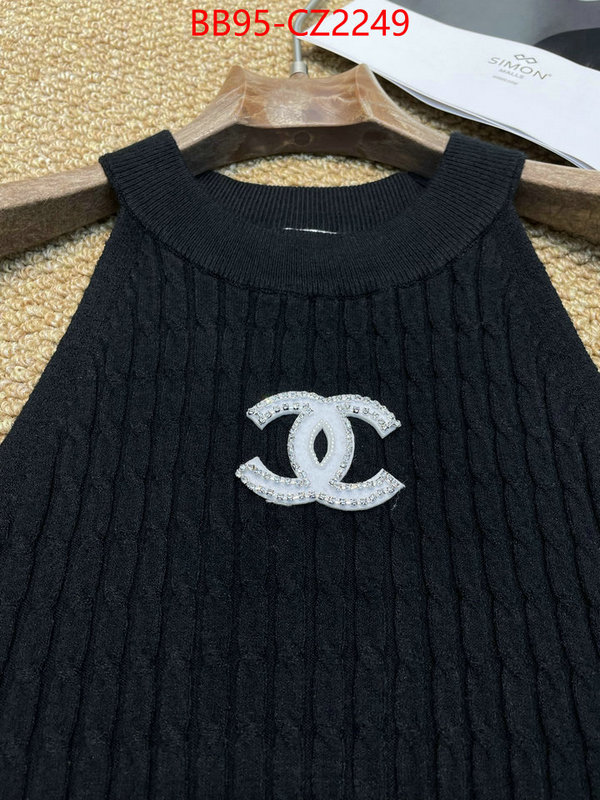 Clothing-Chanel aaaaa+ quality replica ID: CZ2249 $: 95USD