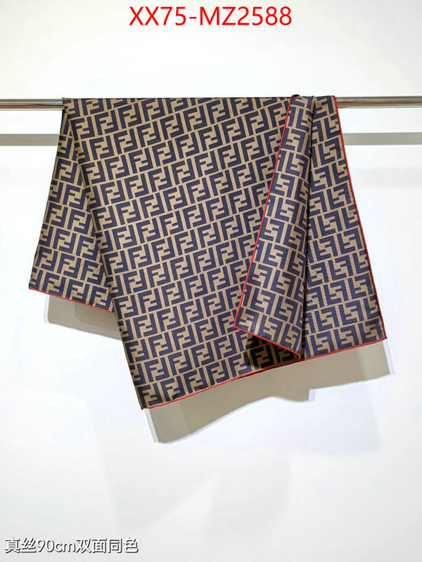 Scarf-Fendi for sale cheap now ID: MZ2588 $: 75USD