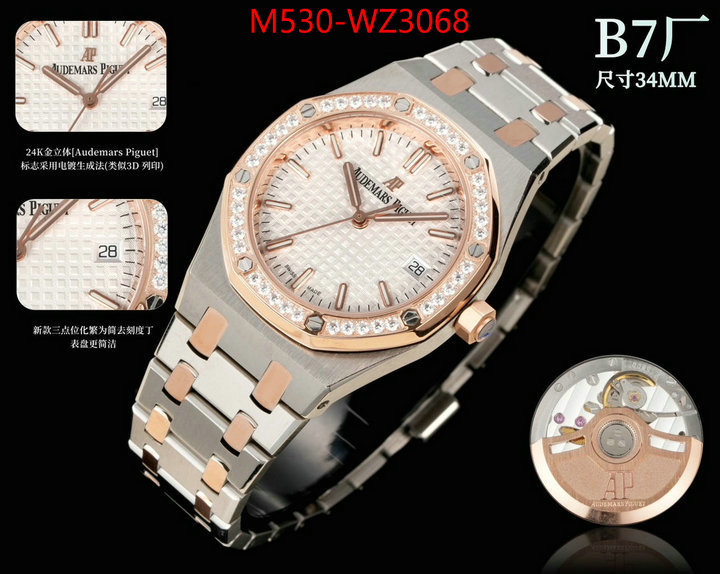 Watch(TOP)-Audemars Piguet luxury cheap replica ID: WZ3068 $: 530USD-shoes yupoo Watch(TOP)-Audemars Piguet luxury cheap replica ID: WZ3068 $: 530USD