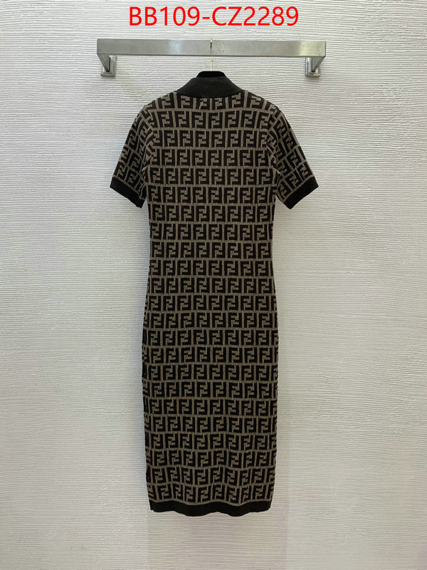 Clothing-Fendi designer 1:1 replica ID: CZ2289 $: 109USD