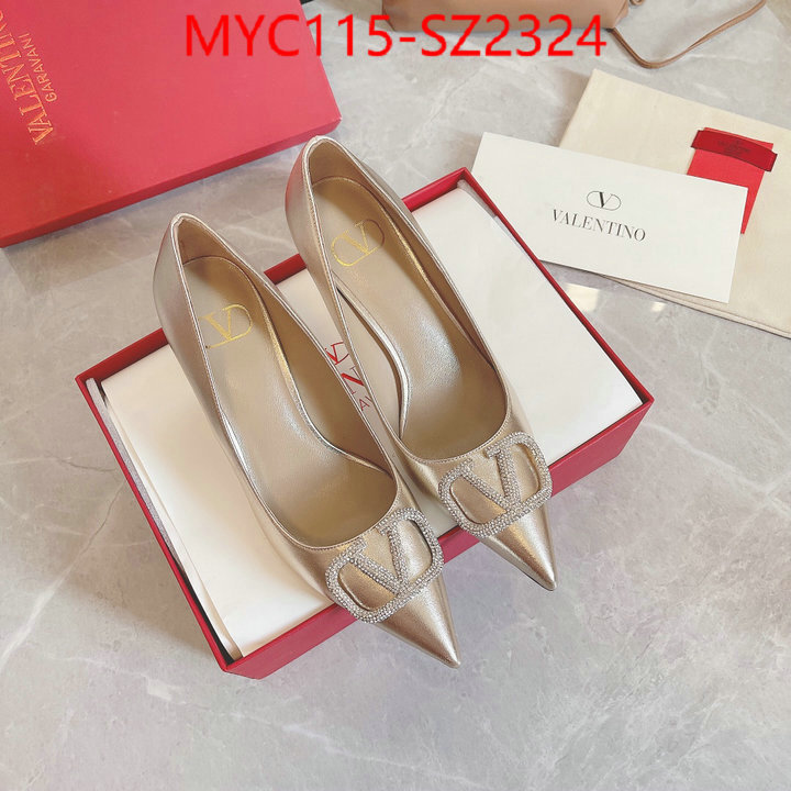Women Shoes-Valentino top fake designer ID: SZ2324 $: 115USD
