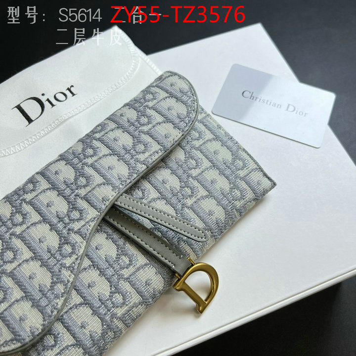 Dior Bags(4A)-Wallet- quality aaaaa replica ID: TZ3576 $: 55USD,