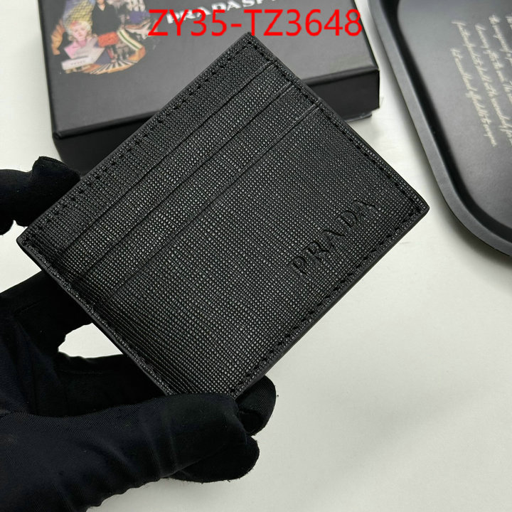 Prada Bags(4A)-Wallet what are the best replica ID: TZ3648 $: 35USD,