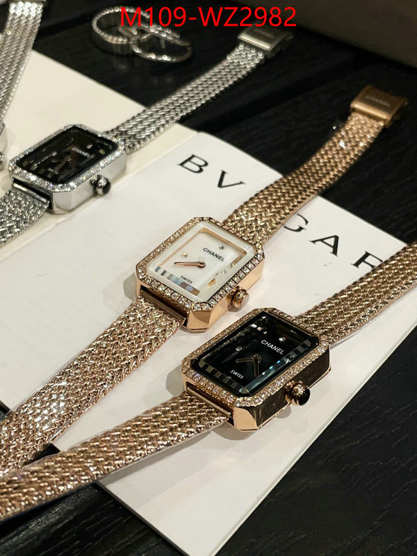 Watch(4A)-Chanel designer replica ID: WZ2982 $: 109USD