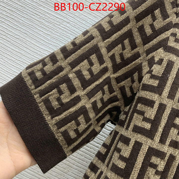 Clothing-Fendi where could you find a great quality designer ID: CZ2290 $: 100USD