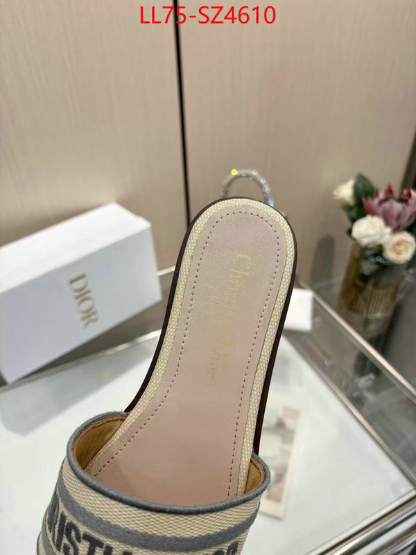 Women Shoes-Dior highest product quality ID: SZ4610 $: 75USD