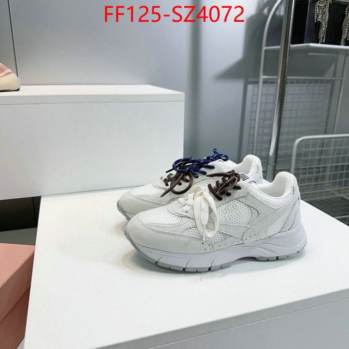 Women Shoes-Miu Miu best quality replica ID: SZ4072 $: 125USD