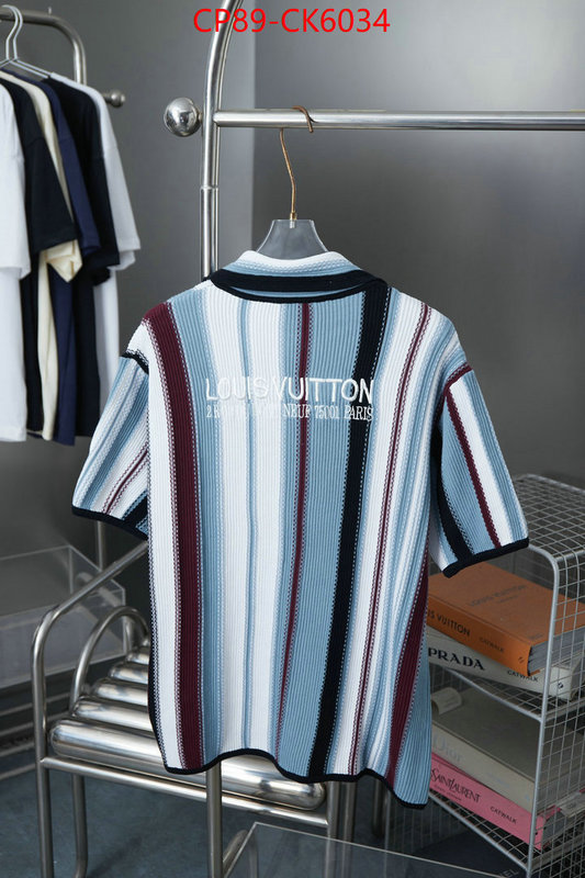 Clothing-LV highest quality replica ID: CK6034 $: 89USD