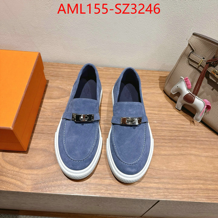 Men Shoes-Hermes replica wholesale ID: SZ3246 $: 155USD