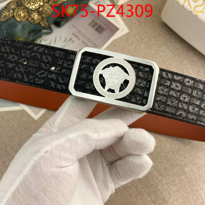 Belts-Versace wholesale designer shop ID: PZ4309 $: 75USD