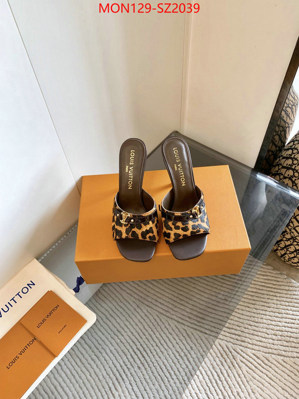 Women Shoes-LV luxury fake ID: SZ2039 $: 129USD
