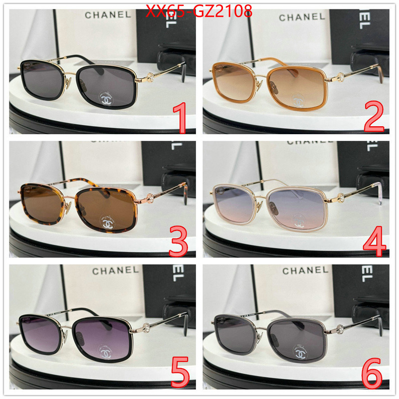 Glasses-Chanel replica 1:1 ID: GZ2108 $: 65USD