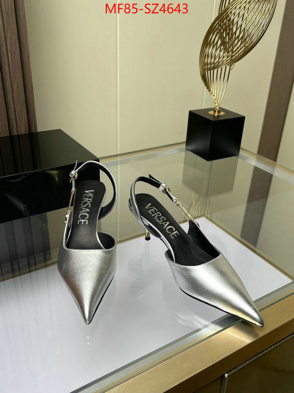 Women Shoes-Versace fake high quality ID: SZ4643 $: 85USD