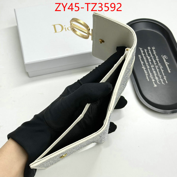 Dior Bags(4A)-Wallet- top quality website ID: TZ3592 $: 45USD,