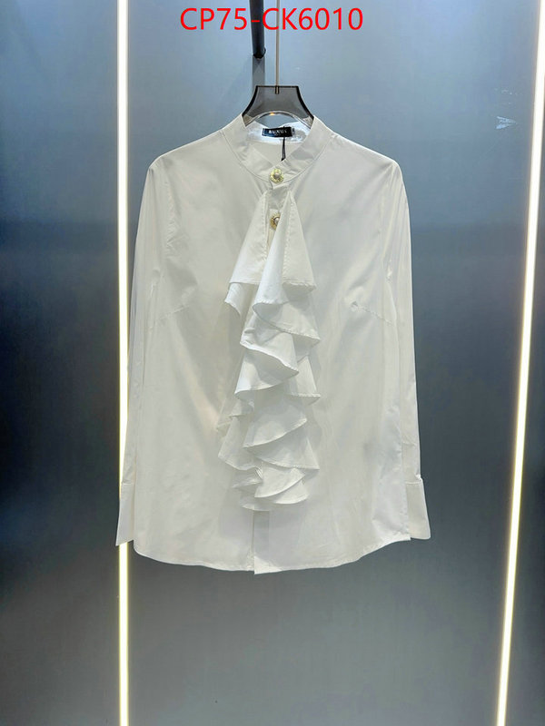 Clothing-Balmain copy aaaaa ID: CK6010 $: 75USD