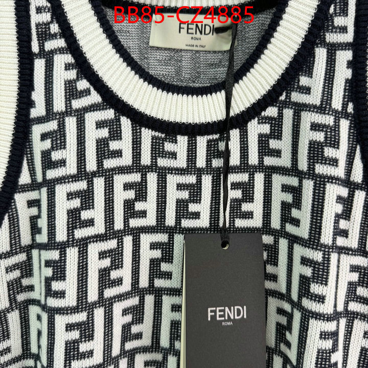 Clothing-Fendi buy high quality cheap hot replica ID: CZ4885 $: 85USD