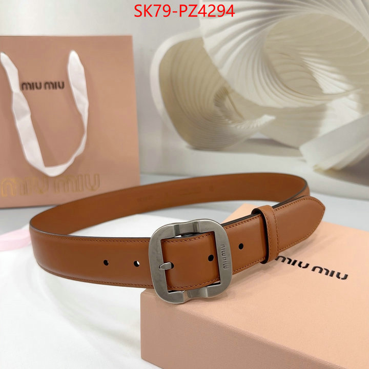 Belts-MIU MIU where can i buy ID: PZ4294 $: 79USD