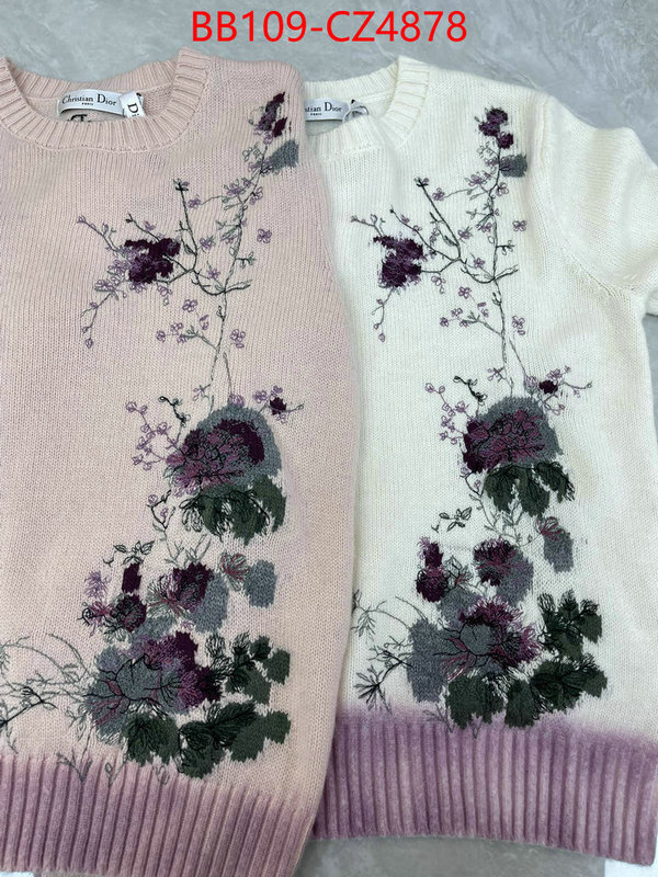 Clothing-Dior high-end designer ID: CZ4878 $: 109USD