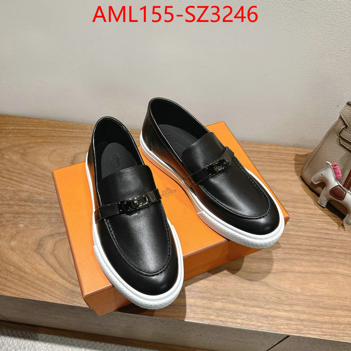 Men Shoes-Hermes replica wholesale ID: SZ3246 $: 155USD