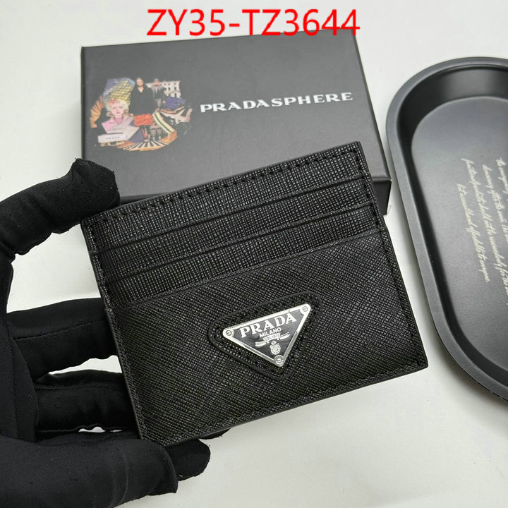 Prada Bags(4A)-Wallet wholesale ID: TZ3644 $: 35USD,