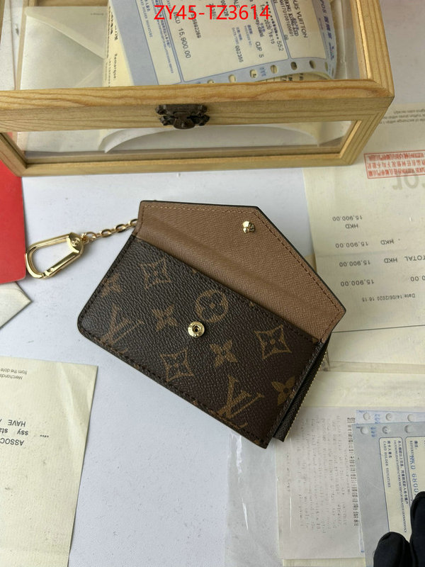 LV Bags(4A)-Wallet buy first copy replica ID: TZ3614 $: 45USD,