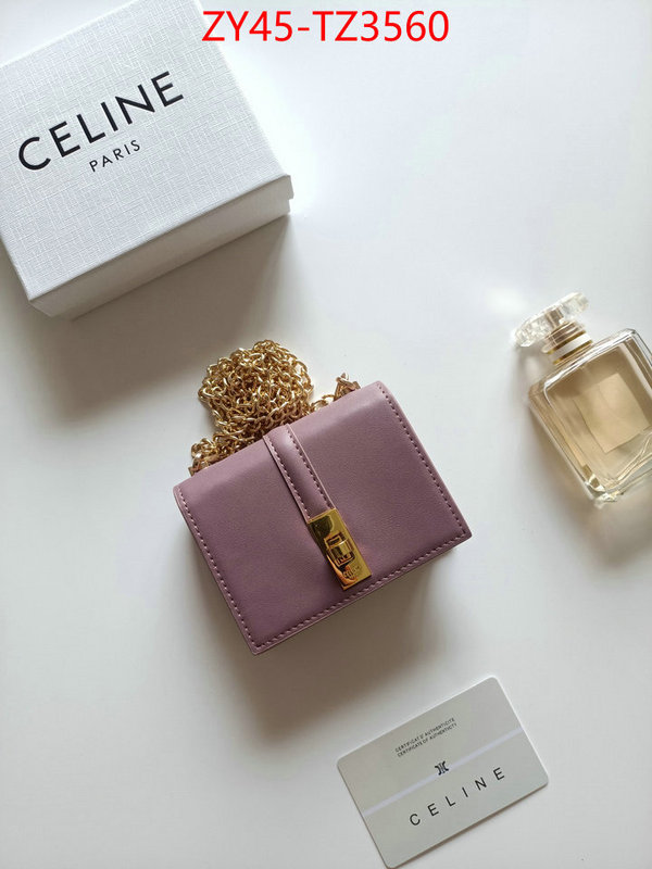 CELINE Bags(4A)-Wallet highest product quality ID: TZ3560 $: 45USD,