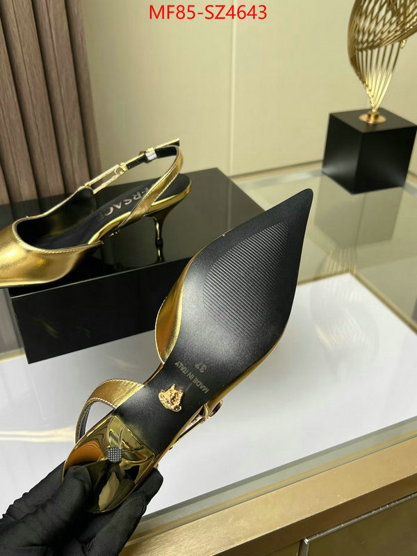 Women Shoes-Versace fake high quality ID: SZ4643 $: 85USD