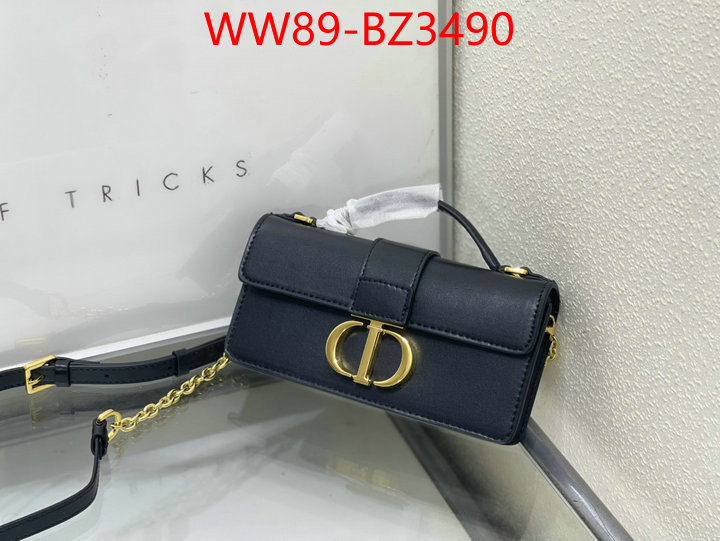 Dior Bags(4A)-Crossbody- outlet 1:1 replica ID: BZ3490 $: 89USD,