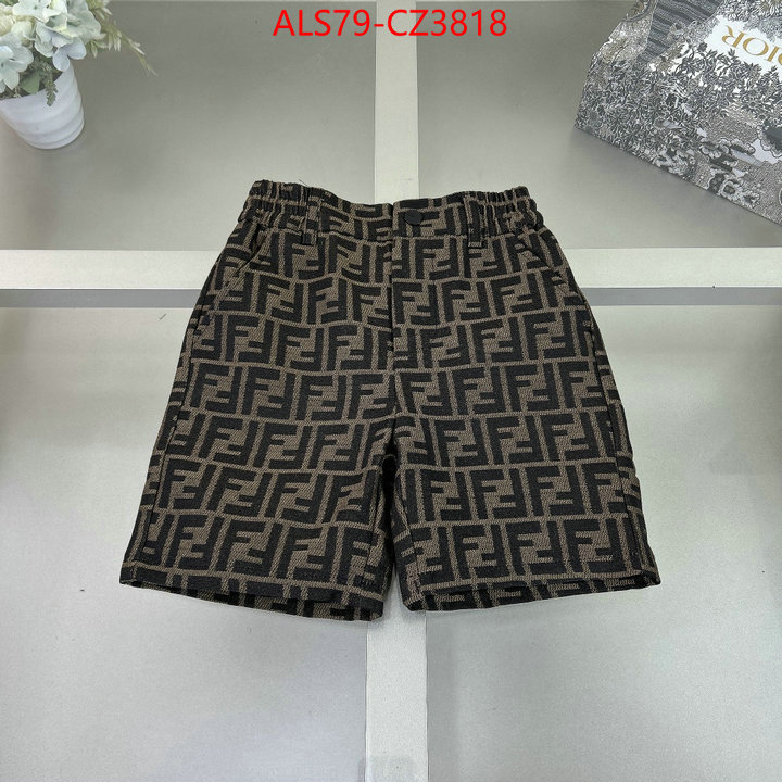 Kids clothing-Fendi unsurpassed quality ID: CZ3818 $: 79USD