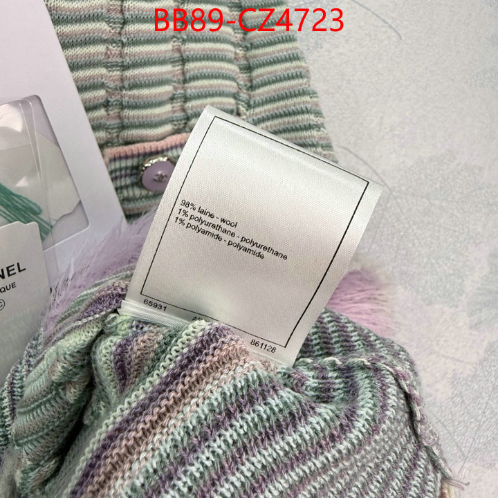 Clothing-Chanel replica 1:1 high quality ID: CZ4723 $: 89USD