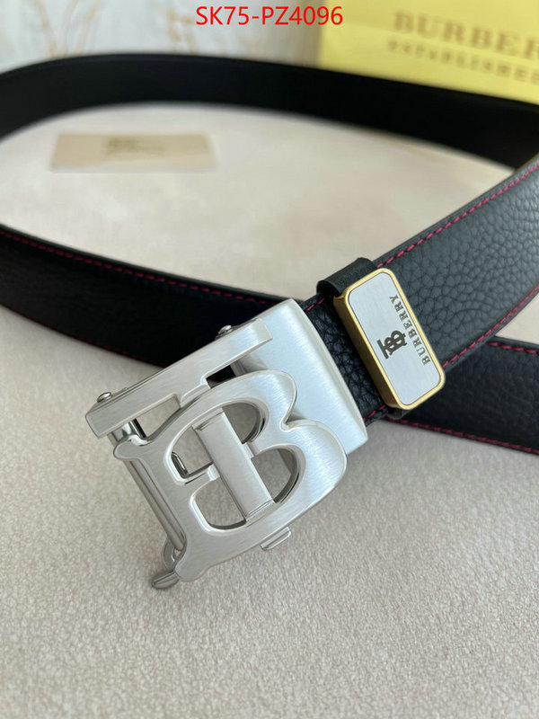Belts-Burberry luxury cheap ID: PZ4096 $: 75USD