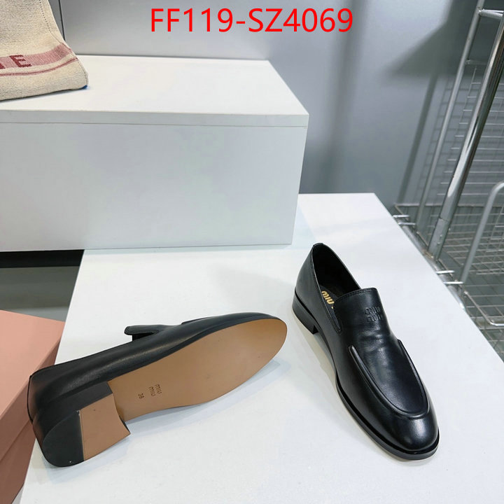 Women Shoes-Miu Miu 2024 replica wholesale cheap sales online ID: SZ4069 $: 119USD