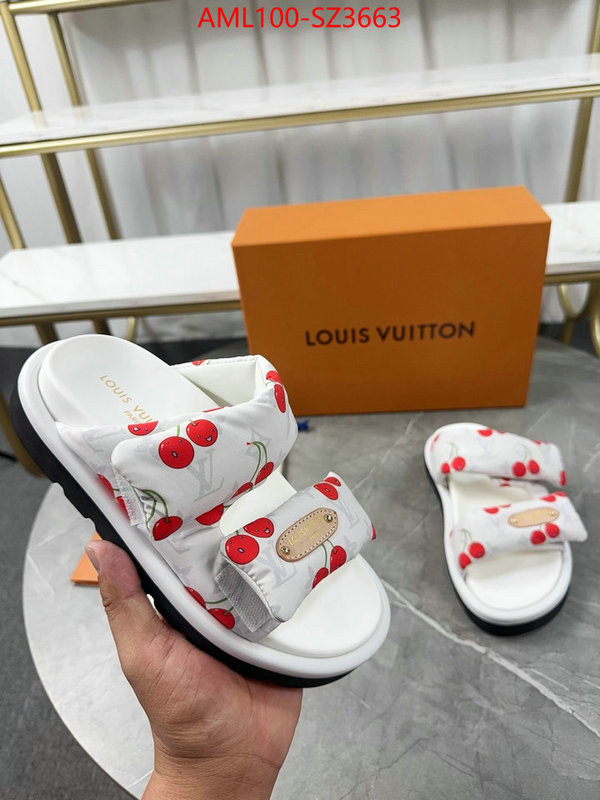 Women Shoes-LV how to buy replcia ID: SZ3663 $: 100USD