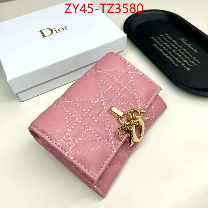 Dior Bags(4A)-Wallet- the quality replica ID: TZ3580 $: 45USD,