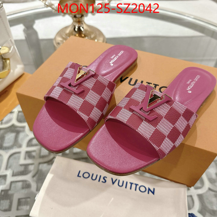 Women Shoes-LV high quality replica designer ID: SZ2042 $: 125USD