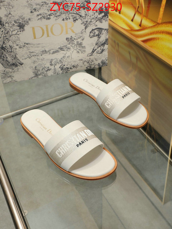Women Shoes-Dior shop the best high authentic quality replica ID: SZ2930 $: 75USD