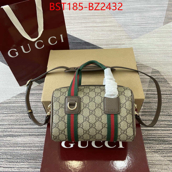 Gucci Bags(TOP)-Crossbody- high quality designer replica ID: BZ2432 $: 185USD,