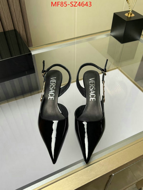 Women Shoes-Versace fake high quality ID: SZ4643 $: 85USD
