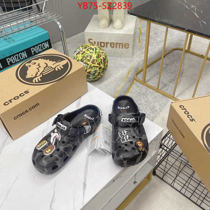 Men Shoes-Crocs replica aaaaa designer ID: SZ2839 $: 75USD
