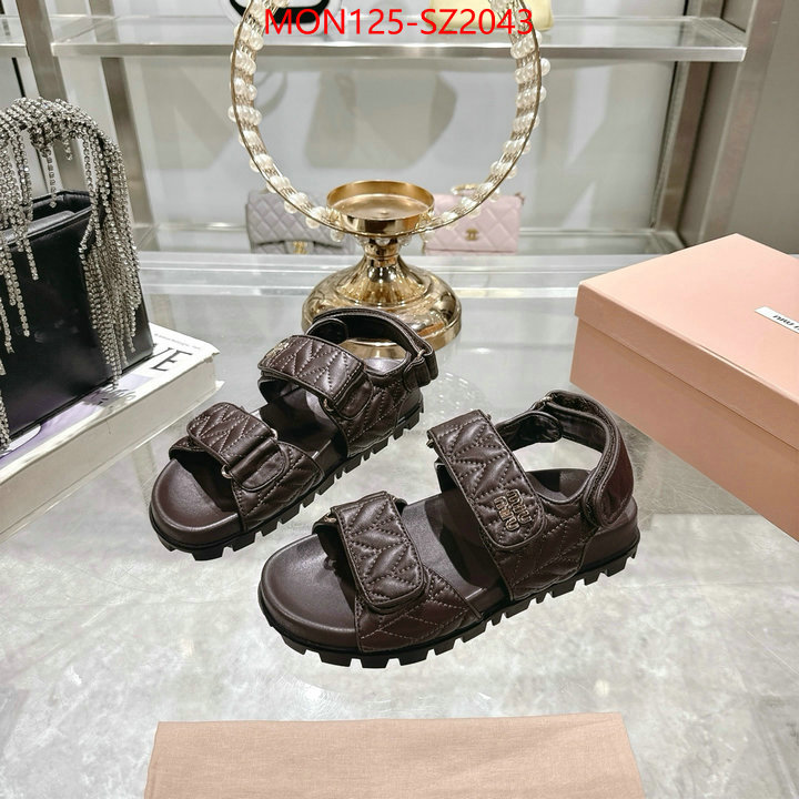 Women Shoes-Miu Miu where can you buy replica ID: SZ2043 $: 125USD