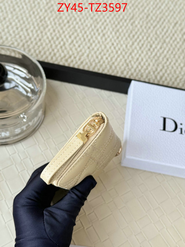 Dior Bags(4A)-Wallet- new designer replica ID: TZ3597 $: 45USD,