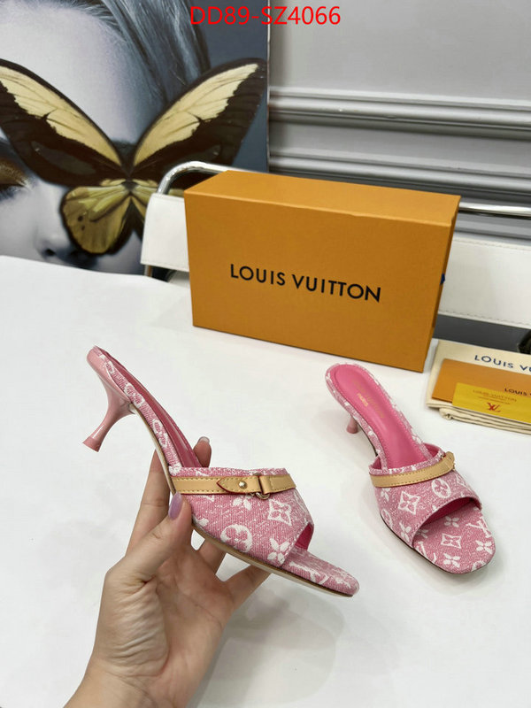 Women Shoes-LV luxury fashion replica designers ID: SZ4066 $: 89USD