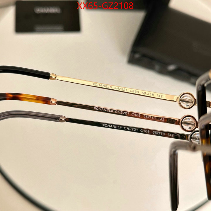 Glasses-Chanel replica 1:1 ID: GZ2108 $: 65USD
