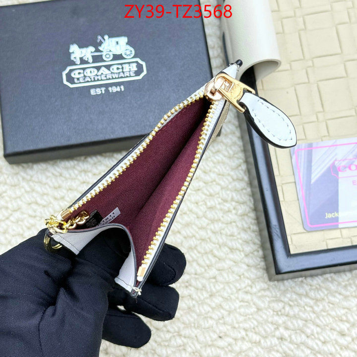 Coach Bags(4A)-Wallet high quality replica ID: TZ3568 $: 39USD,