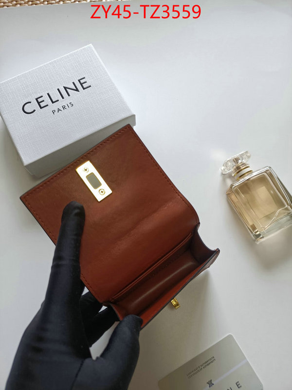 CELINE Bags(4A)-Wallet wholesale ID: TZ3559 $: 45USD,