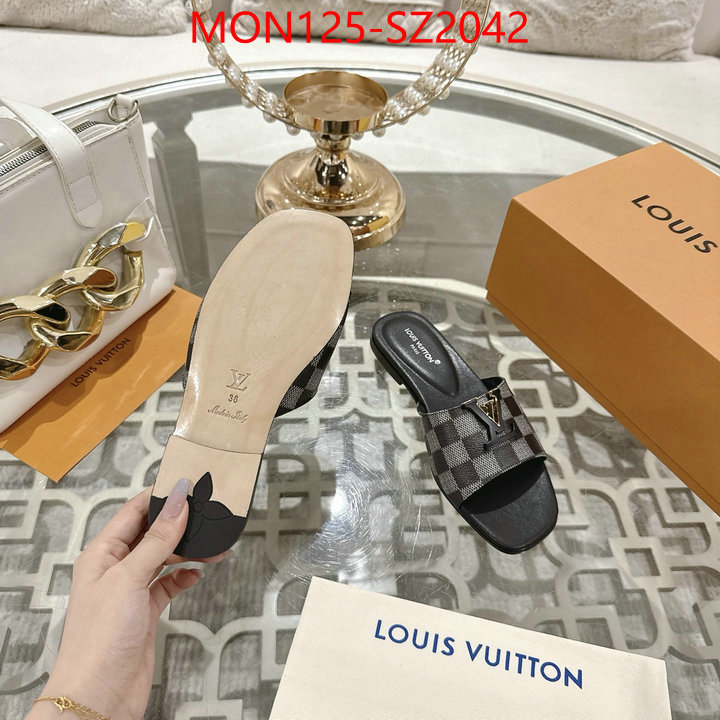 Women Shoes-LV high quality replica designer ID: SZ2042 $: 125USD
