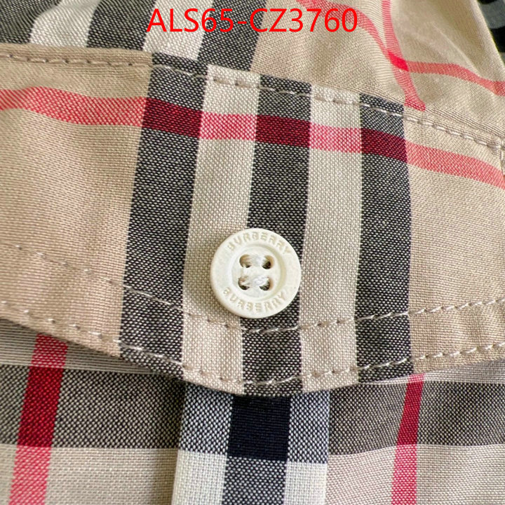 Kids clothing-Burberry the best quality replica ID: CZ3760 $: 65USD