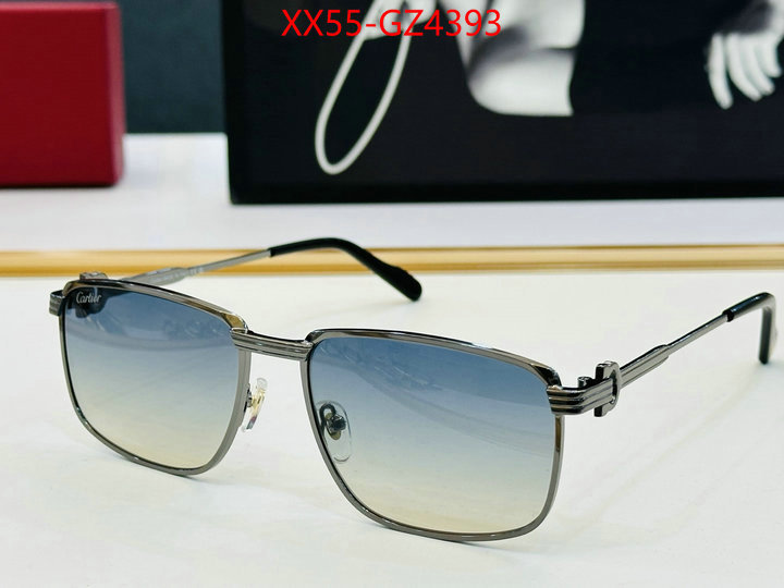 Glasses-Cartier luxury fake ID: GZ4393 $: 55USD